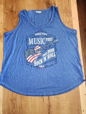 Maurices Patriotic Country Tank Top
